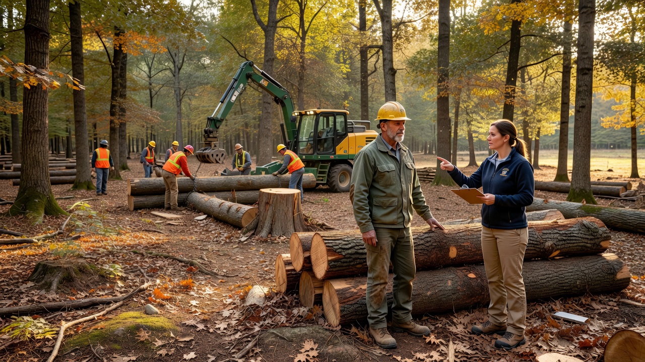 State Grant Expands Sustainable Harvesting on Private Woodlots